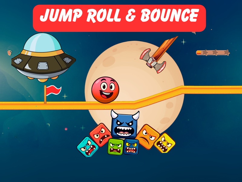 Bounce Ball 4 Jogo de Bola screenshot 6