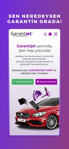Garantijet screenshot