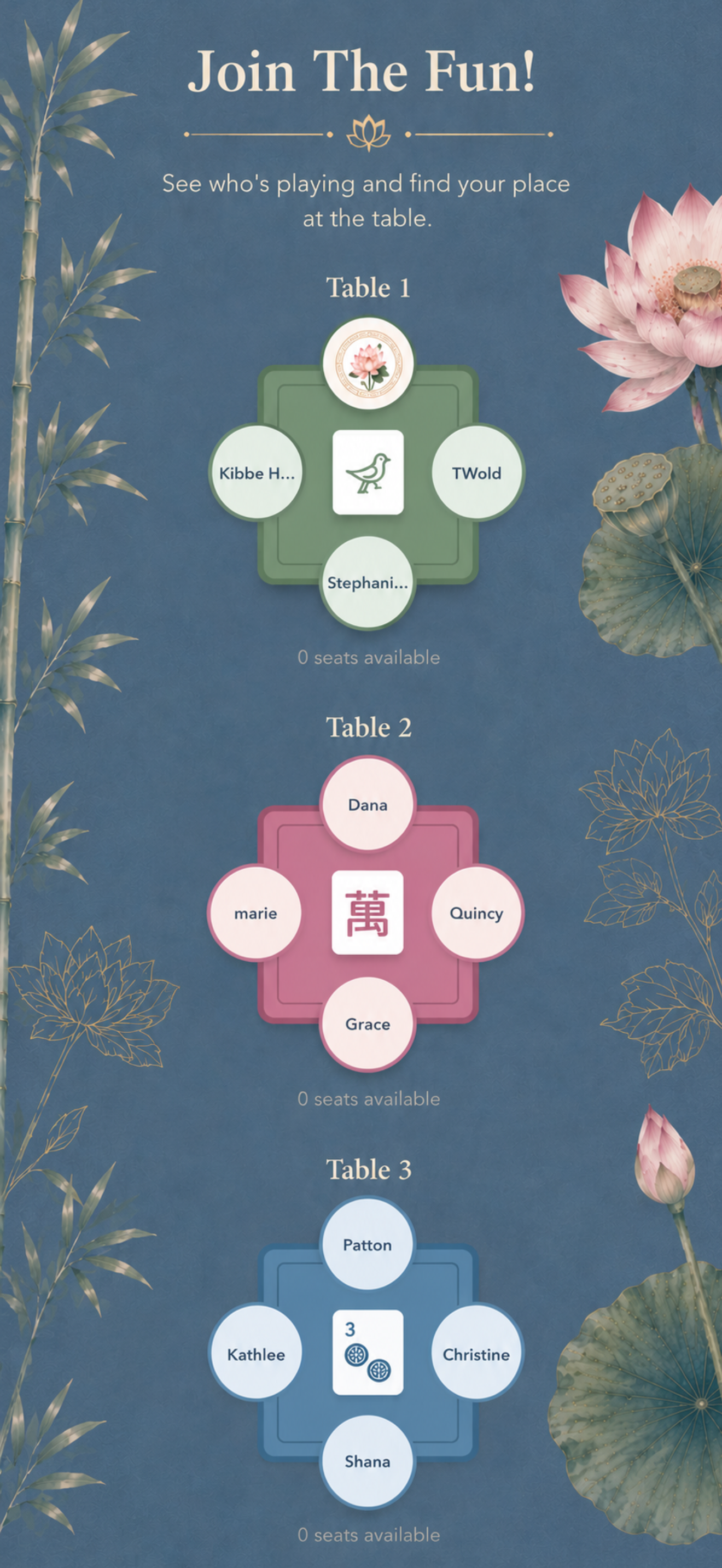 Host Mahjong