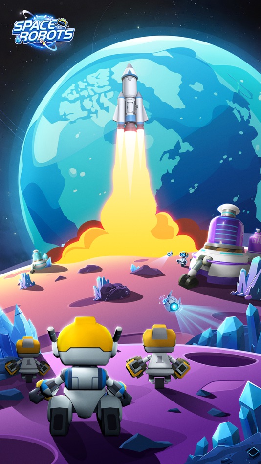 #3. Space Robots: Idle Miner (iOS) 게시자: ARTHUR PTE. LTD.