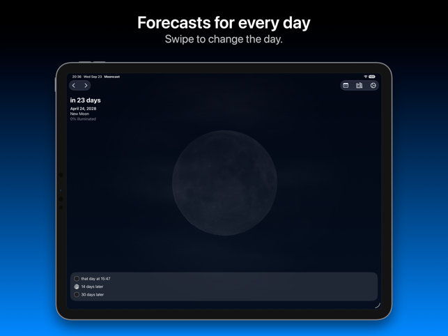 Mooncast Screenshot