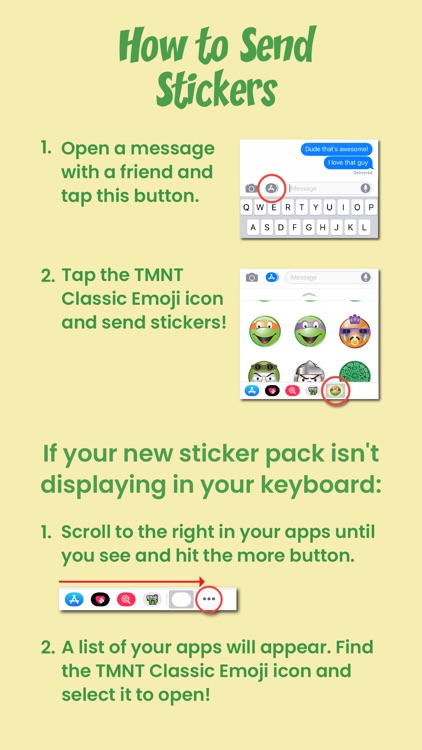 TMNT: Classic Emojis screenshot-4