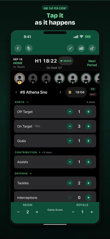 Sideline: Soccer screenshot 2 of 6