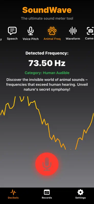 SoundWavesDetector screenshot 2 of 7