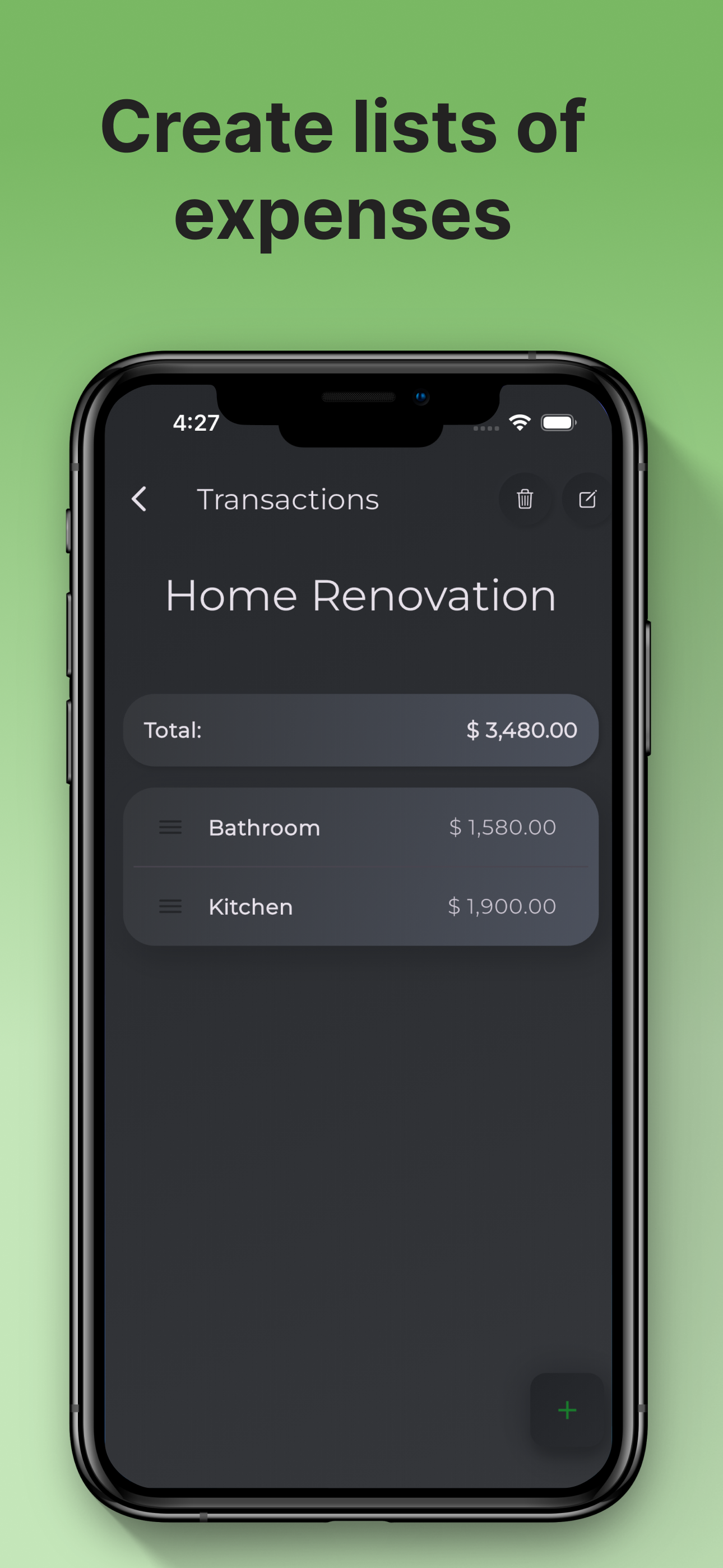 InfoSaver: Expense Tracker
