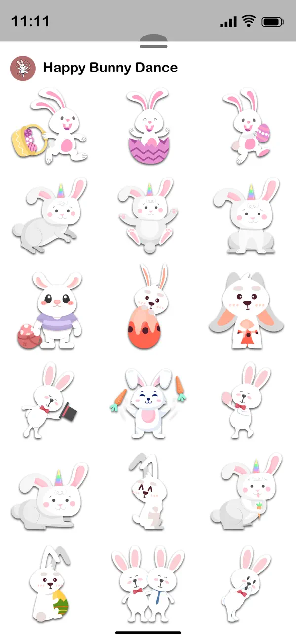 Screenshot #3 pour Happy Bunny Dance