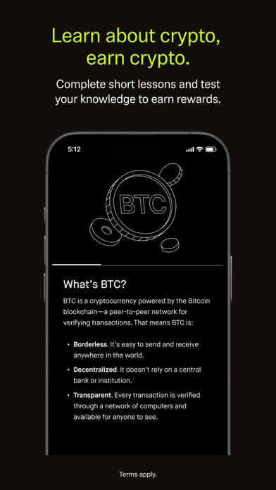 Robinhood: Crypto; 5% op € screenshot 5