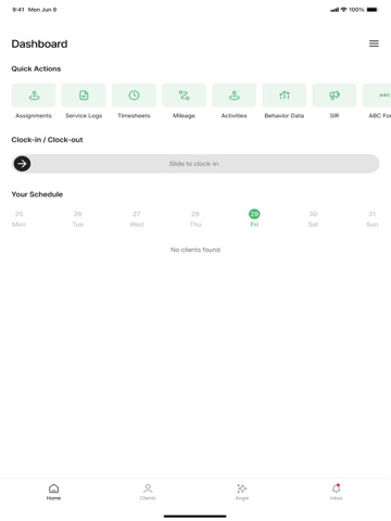 PocketCM iPad screenshot