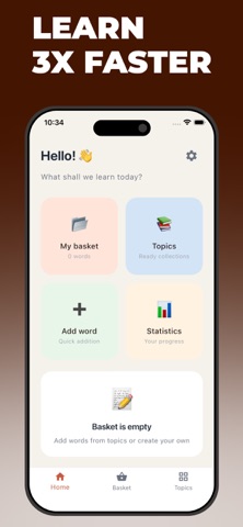 Vocabulary Coach iPhone screenshot