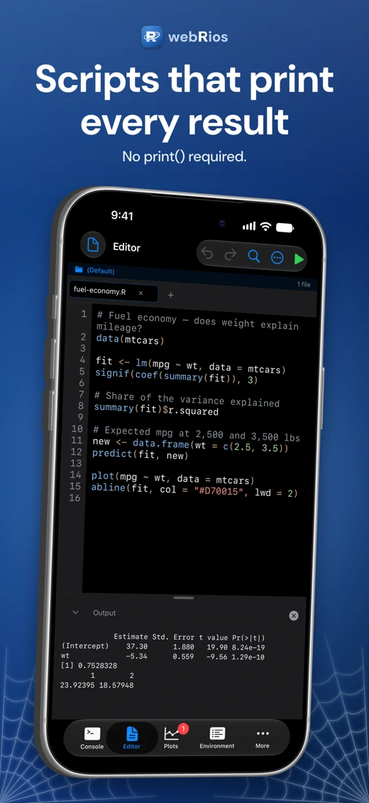 webRios screenshot 3