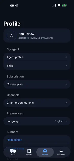 Clawly - Personal AI Agent screenshot 2