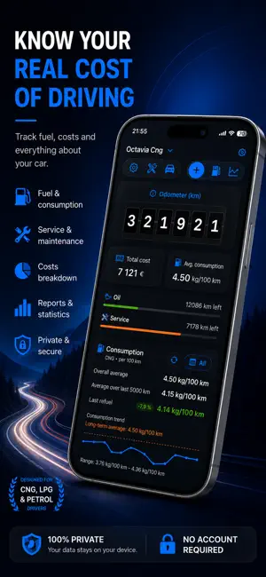 FuelLogbook: Car Manager screenshot 1