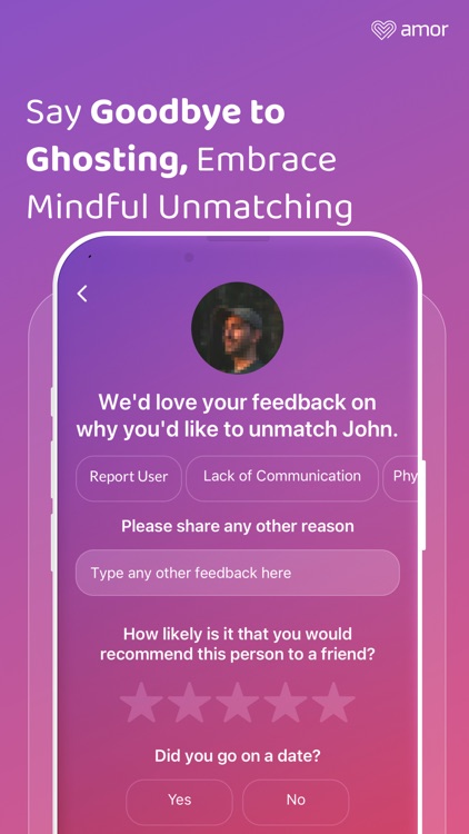 Amor - Matchmaking Dating App screenshot-6