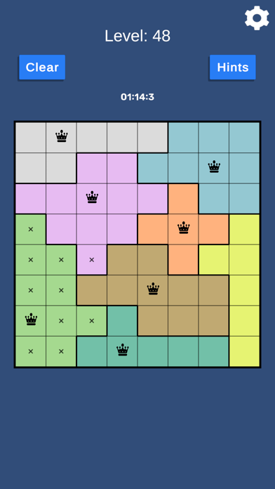 Queens Puzzle Screenshot