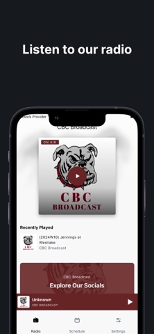 CBC Broadcast screenshot