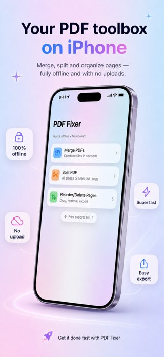 PDF Fixer Screenshot 1 of 5