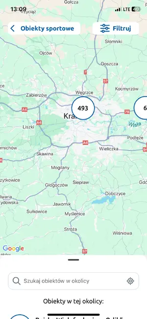 mKraków iPhone screenshot 5