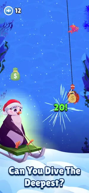 Frozen Fisher Idle Catcher screenshot 2