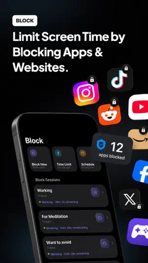 Viraam: Focus & Screen Time screenshot 1