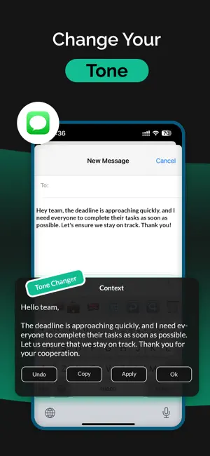JustType AI Keyboard screenshot 3