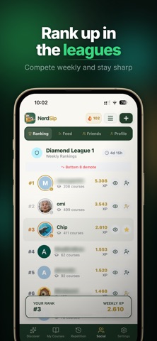 NerdSip - Micro Learning iPhone screenshot