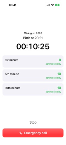 APGAR Timer Screenshot 2 of 4