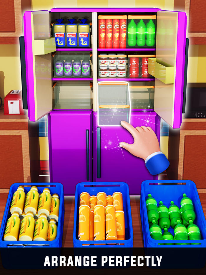 Fill My Fridge - Organize Game