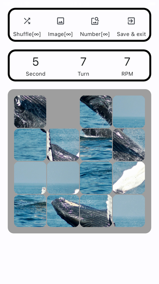 #7. Moving : Sliding Puzzle Game (iOS) By: HEYNOW