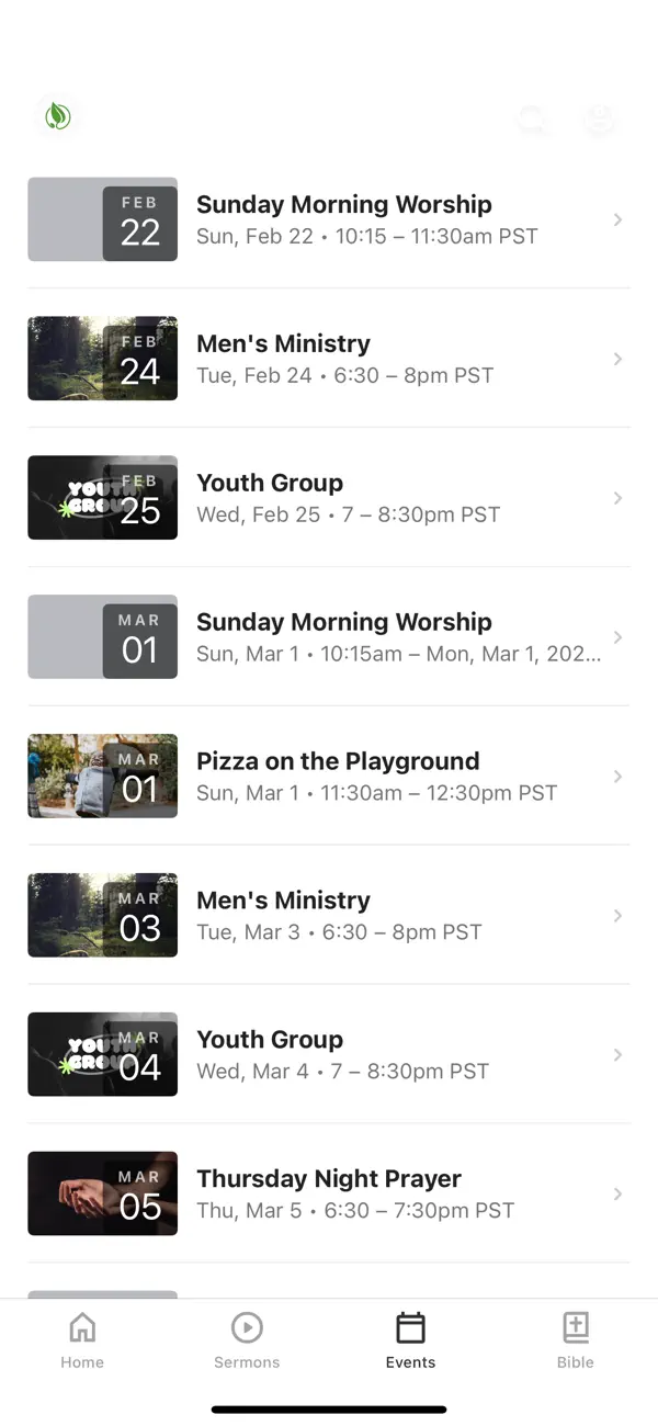 Screenshot #3 pour Living Spring Church App