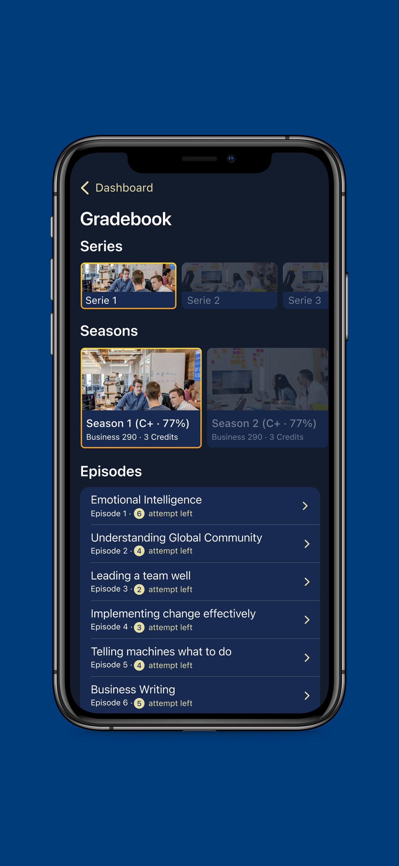 SOAR - Mobile Business Degree screenshot 3