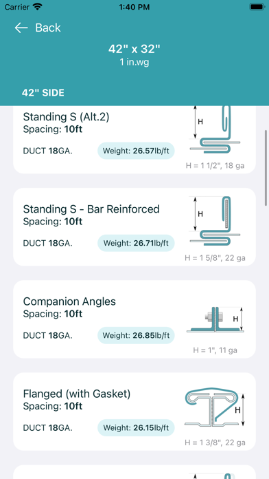 Duct Construction Screenshot