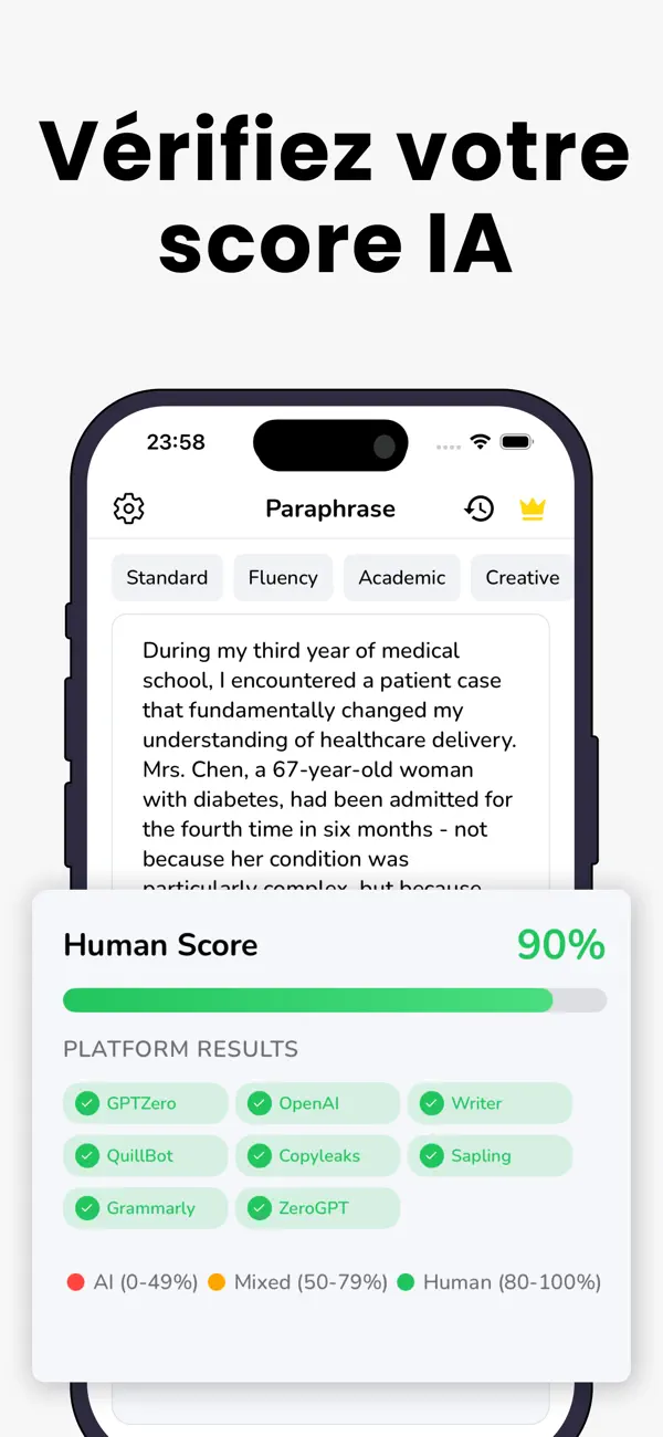 Screenshot #2 pour Paraphrase Tool: Humanizer