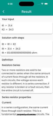 Series Parallel Calculator Screenshot 3 of 5