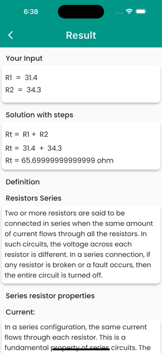 Series Parallel Calculator Screenshot 3 of 5