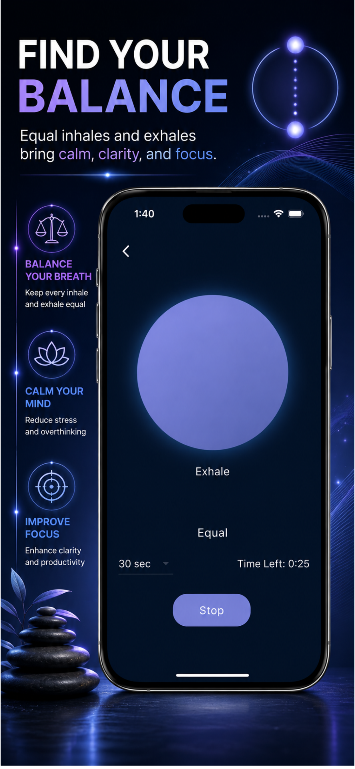 Box Breathing Coach: Calm screenshot 4