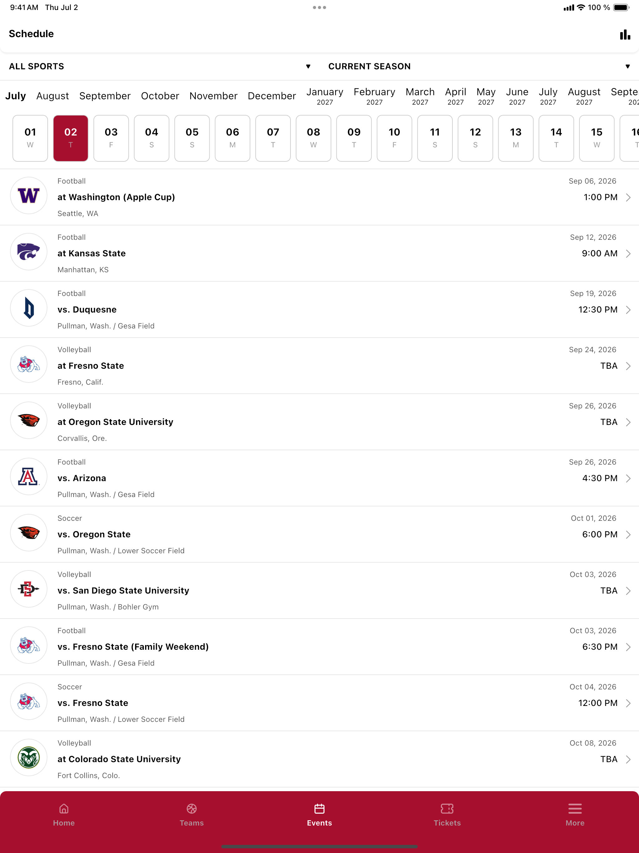 WSU Cougars Gameday screenshot 5
