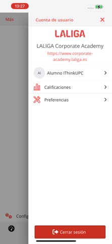 LALIGA Corporate Academy iPhone screenshot