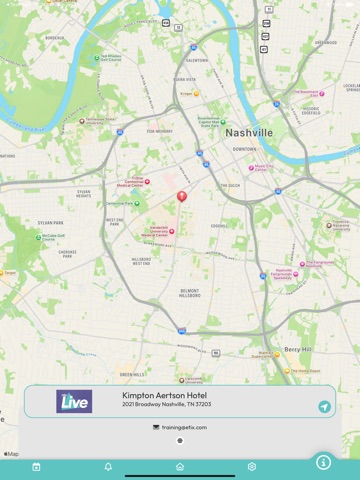 Etix Live! iPad screenshot