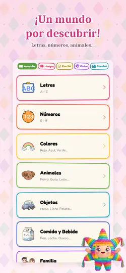 Captura de pantalla de Pequeña Piñata - Español LatAm en iPhone 4