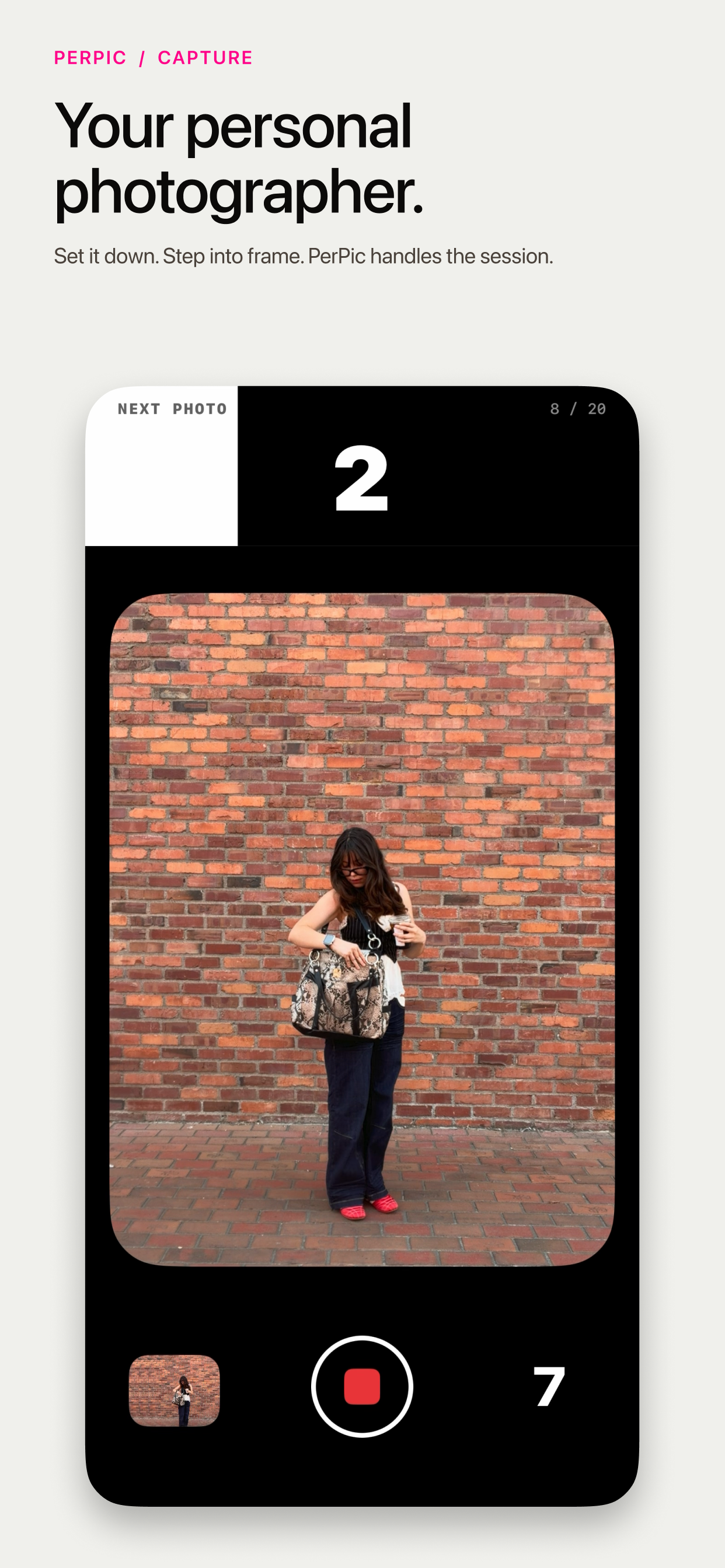 PerPic - Photo Timer Camera