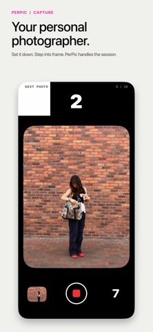 PerPic - Photo Timer Camera App Store screenshot 1
