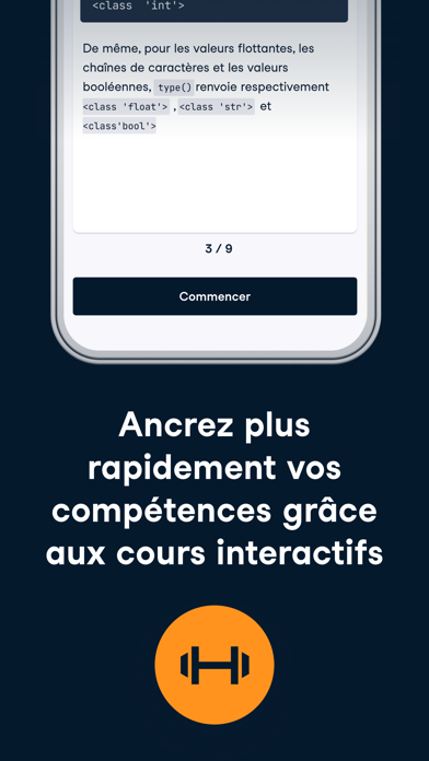 Screenshot #3 pour DataCamp: Apprendre le Codage