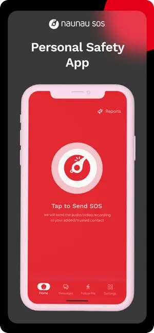 NauNauSOS-Location Sharing App screenshot 1