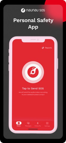 NauNauSOS-Location Sharing App Screenshot 1 of 6