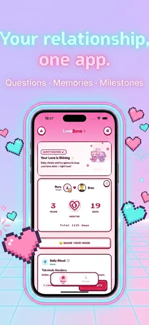 LoveZone: Couples App & Games screenshot 1