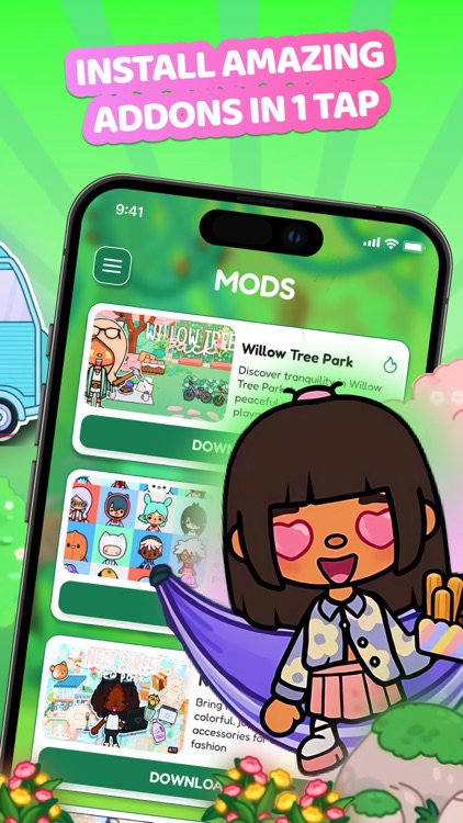 Toca Characters Skins & Addons