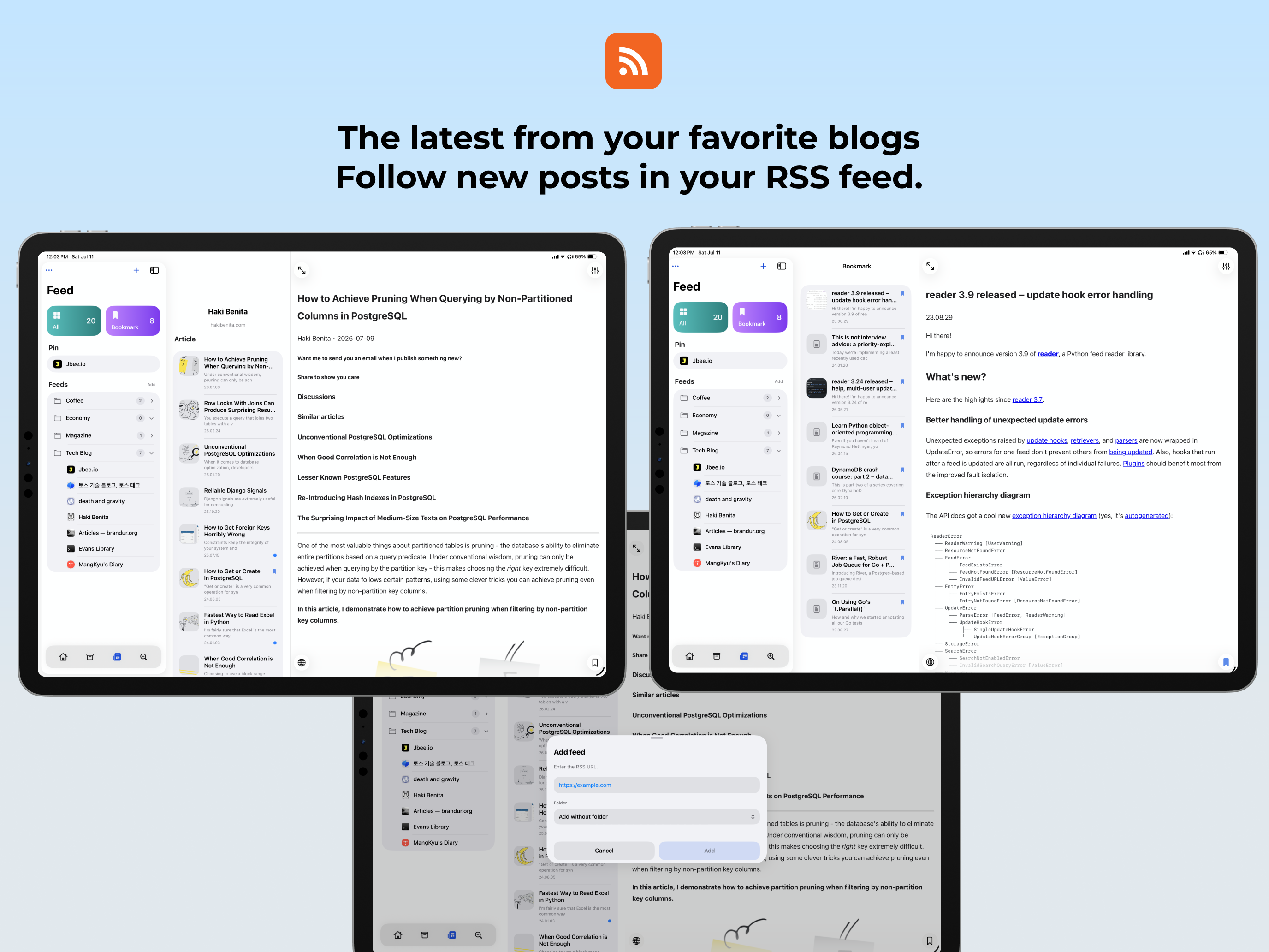 Stackbox - RSS Reader