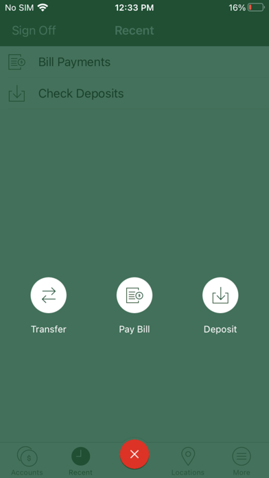 Highlands Community Bank Screenshot