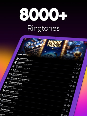 Ringtones for iPhone! (music) iPad screenshot 3