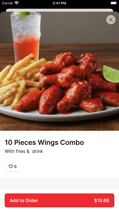 Eat America's Best Wings Screenshot